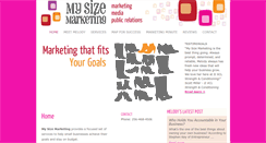 Desktop Screenshot of mysizemarketing.com